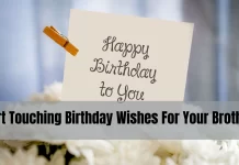 Heart Touching Birthday Wishes For Your Brother Heart Touching Birthday Wishes For Your Brother